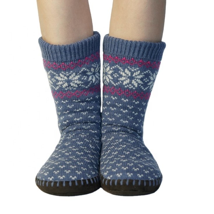 OEM Mukluk Boots Lined Sherpa Winter Cozy Furry Floor Fleece Slipper Socks