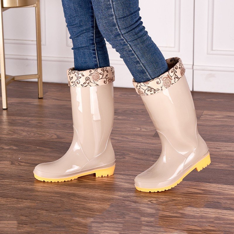 wholesale Factory women classic pvc rain boots for ladies