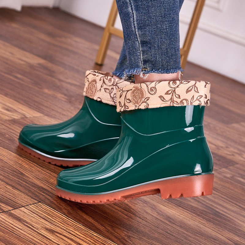 wholesale Factory women classic pvc rain boots for ladies