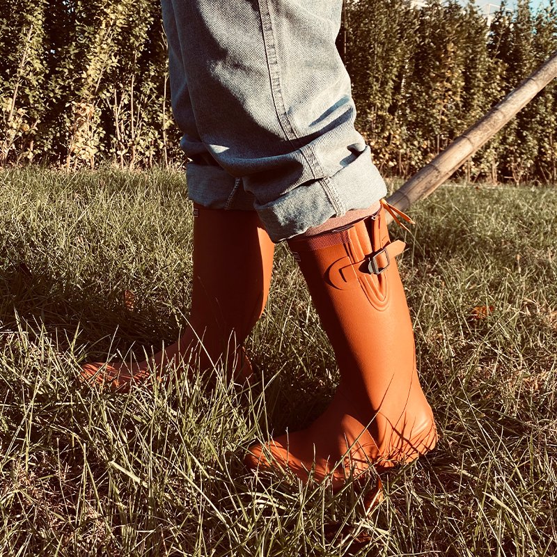 Wholesale Custom Print Adult Anti-slip Waterproof Long Wellington Rubber Woman Rain Boots for Ladies