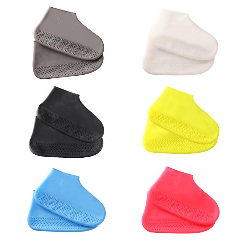 Hot Sale Silicone Shoe Cover Rain Reusable Waterproof Protector Rain Boots for Women Men Skidproof Sport Shoe Covers