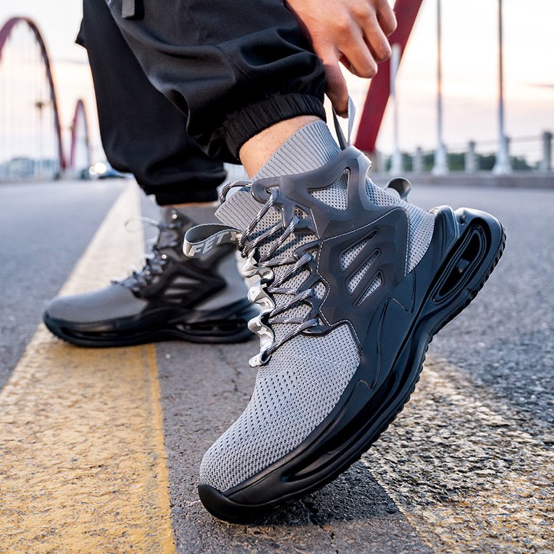 Top Grade Steel Toe anti-smashing ,puncture proof and anti slip Work Safety Boots