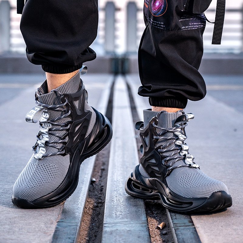Top Grade Steel Toe anti-smashing ,puncture proof and anti slip Work Safety Boots