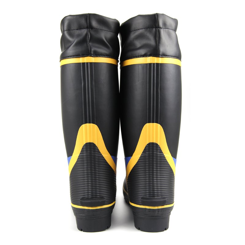 Popular Men's High Top Fashion Waterproof Anti-slip and Wear-resistant Rubber Rain Boots