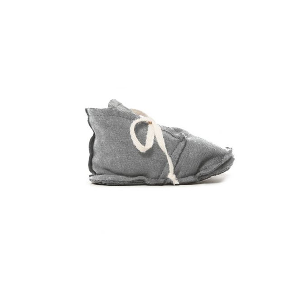 hot selling newborn baby booties baby girl boots wholesale factory price cotton fabric baby bootie with custom logo