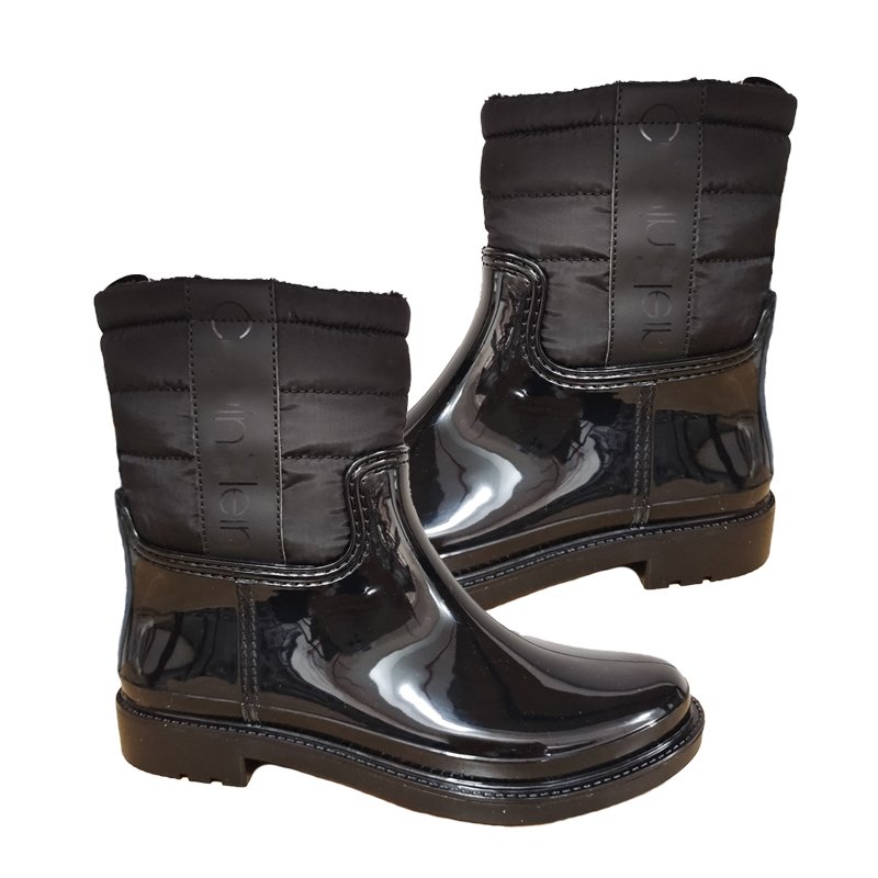 Water Snow Shoes Safety_Boot_Sale Knee High Rubber Heel Women Kids Rain Boots