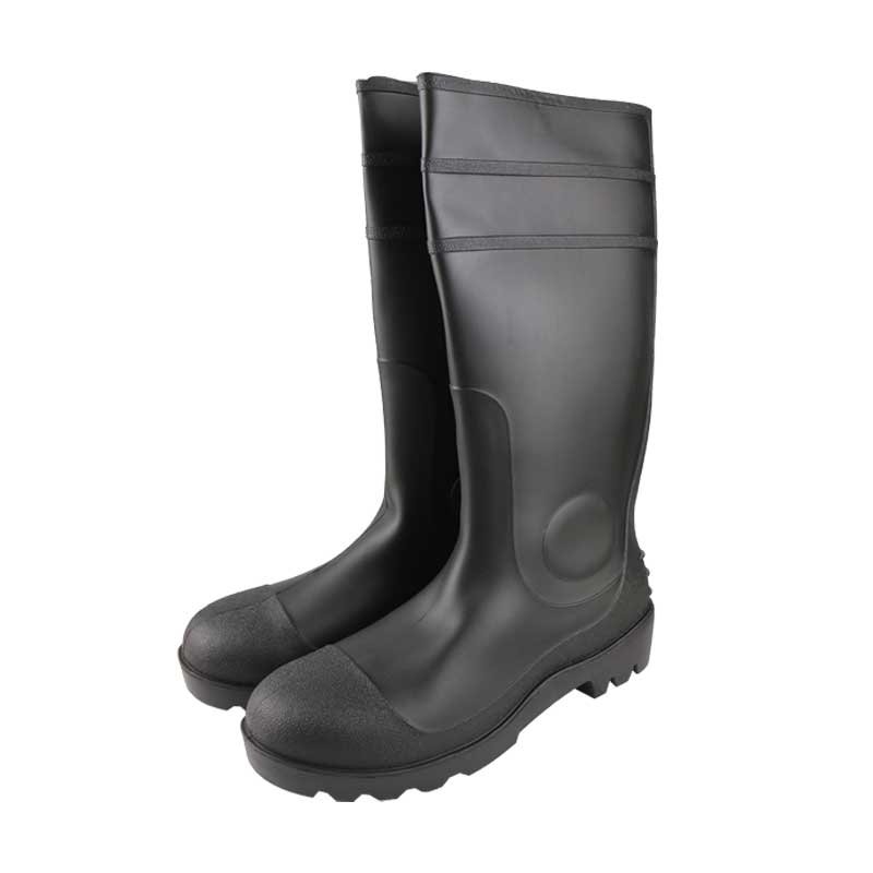 Handun HD-SH3708 Black,Wear-resistant, Anti-slip, Anti-smash, Anti-puncture,rain boots