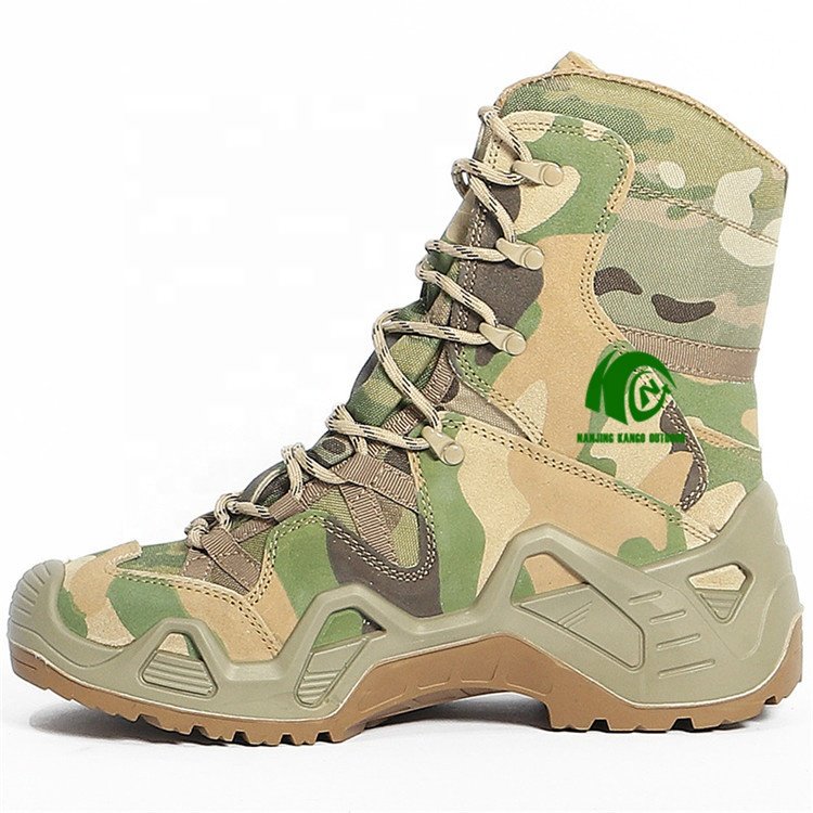 KANGO Factory make 2023 top selling tactical boots beige high quality tactical boots waterproof outdoor tactical boots
