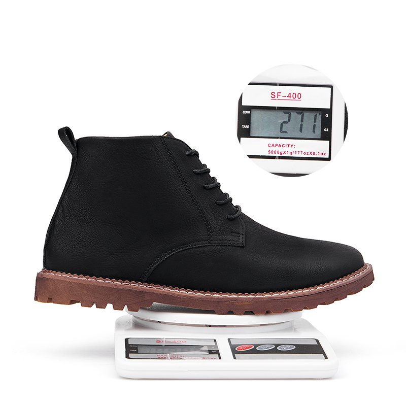 high quality new model men jockey boots real top leather lace-up martin shoes outdoor ankle bootie big size 47 brand oxford