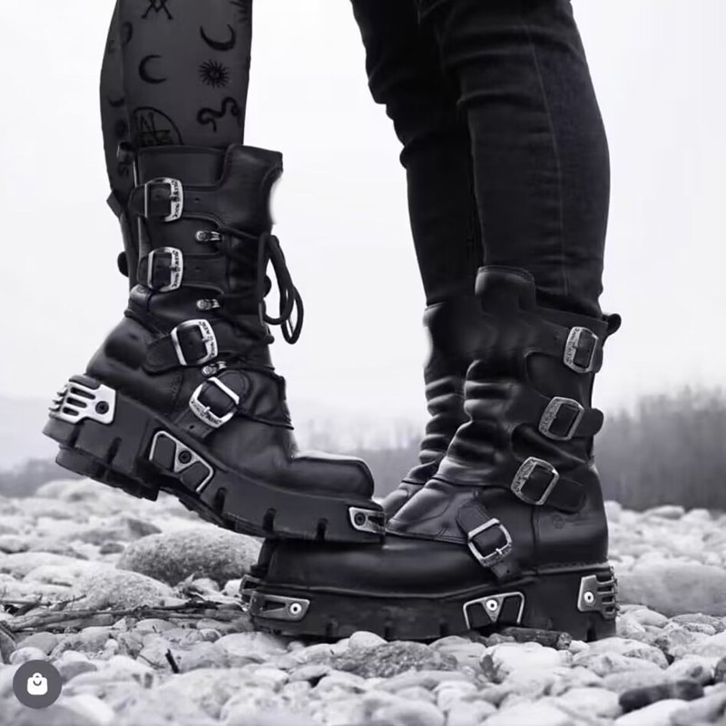 2023 New Men Winter British Locomotive Leather chelsea Boots/ Vintage Knight And Unisex Zapatos Mens Boots Plus Size