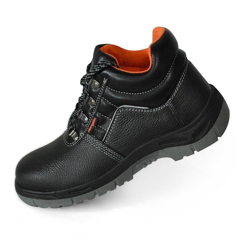 Wholesale Price Men's Safety Shoes Oil-Proof and Skid-Proof Anti-Static Work Boots with PU & Fabric Insole for Spring/Summer