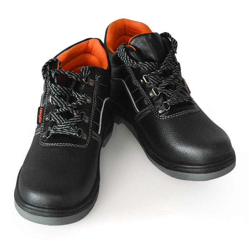 Wholesale Price Men's Safety Shoes Oil-Proof and Skid-Proof Anti-Static Work Boots with PU & Fabric Insole for Spring/Summer