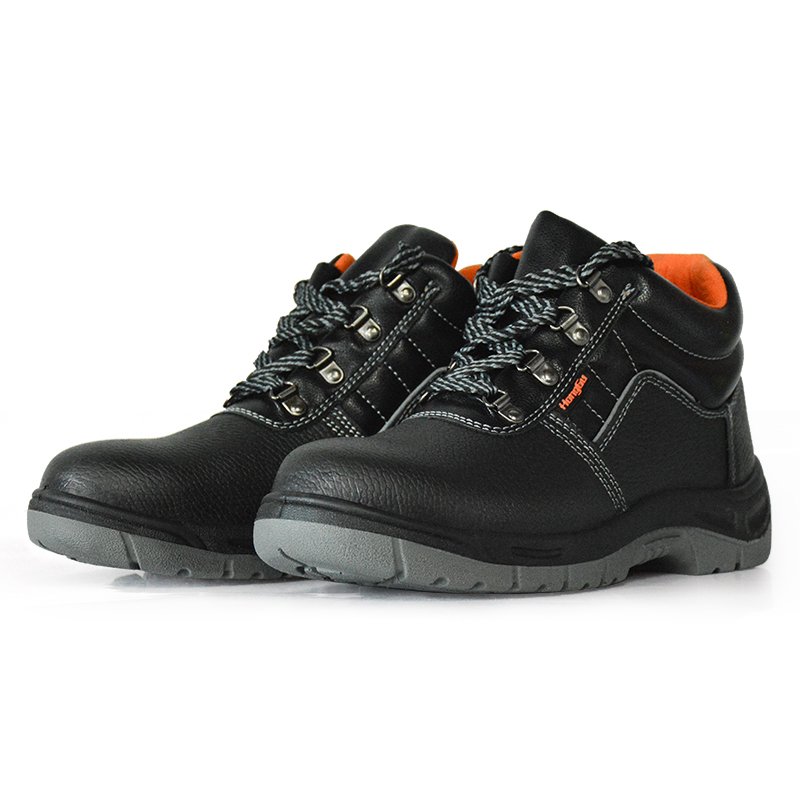 Wholesale Price Men's Safety Shoes Oil-Proof and Skid-Proof Anti-Static Work Boots with PU & Fabric Insole for Spring/Summer