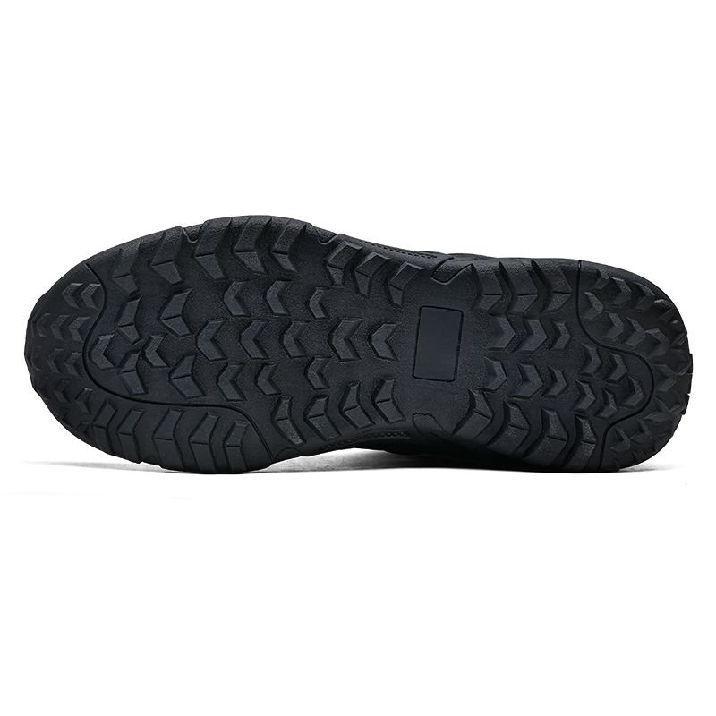 Hot Selling Boots Outdoor Trekking Sneakers Mountaineering Sports Shoes Waterproof Mid Top Boot PU Adult Men Rubber Mesh