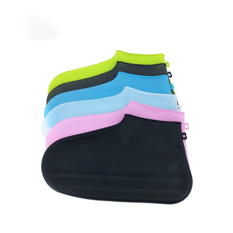 Outdoor Unisex Reusable Rain Boots Covers Silicon Outdoor Rain Boots Cover Safety Waterproof Anti-slip Rain Boots Cover