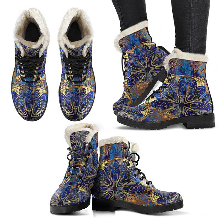 Dropshipping MOQ 1 Pair OEM Custom Shoes 3D Printing Customized LOGO Women Winter Boots High Top Casual Plush Men's Boots