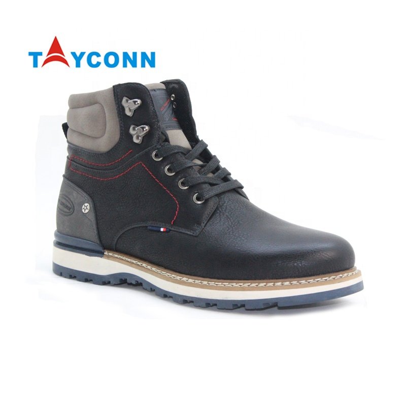 Wholesale Fashion Men's New Casual High Cut Tooling Boots