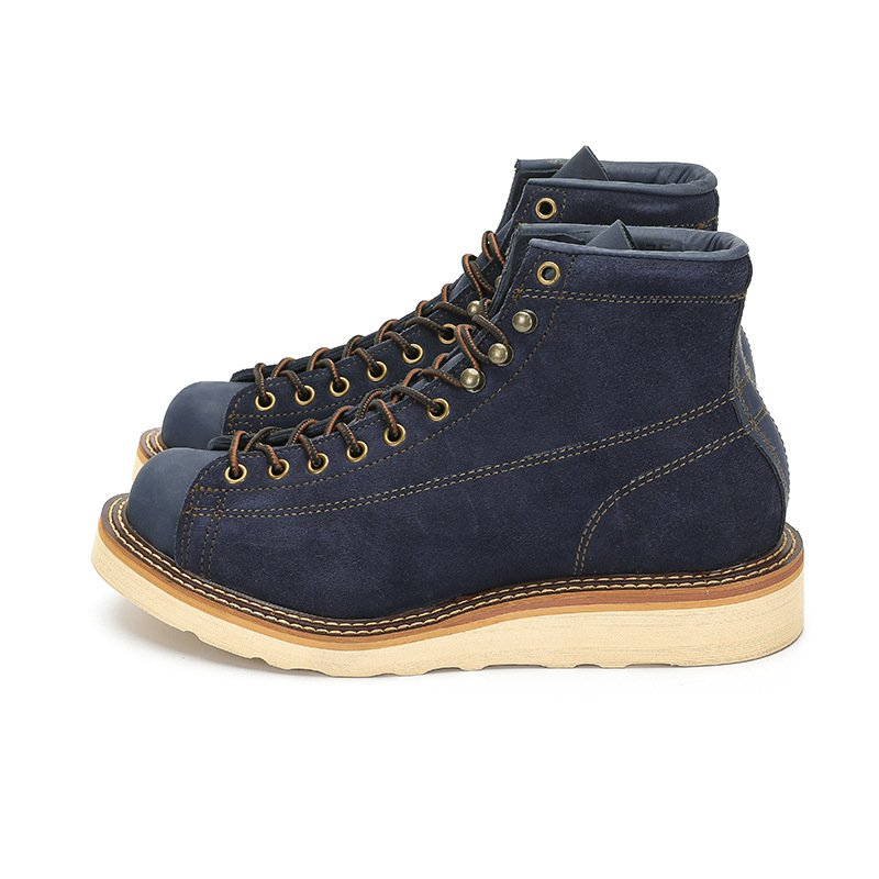 Fashion Brand Men's Shoes Genuine Leather Chunky Boots quality Boots Men
