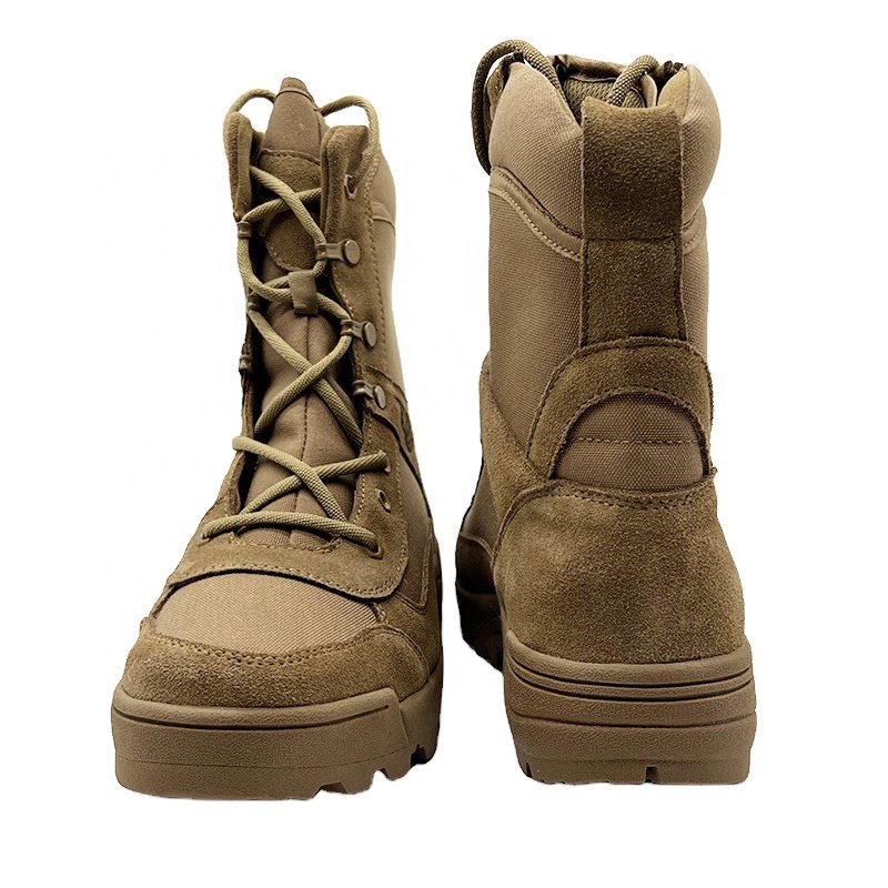 Wholesale Suede Outdoor Hiking Boot Leather Desert Boots Training Mens Tactical Boots for Men Safety Shoes