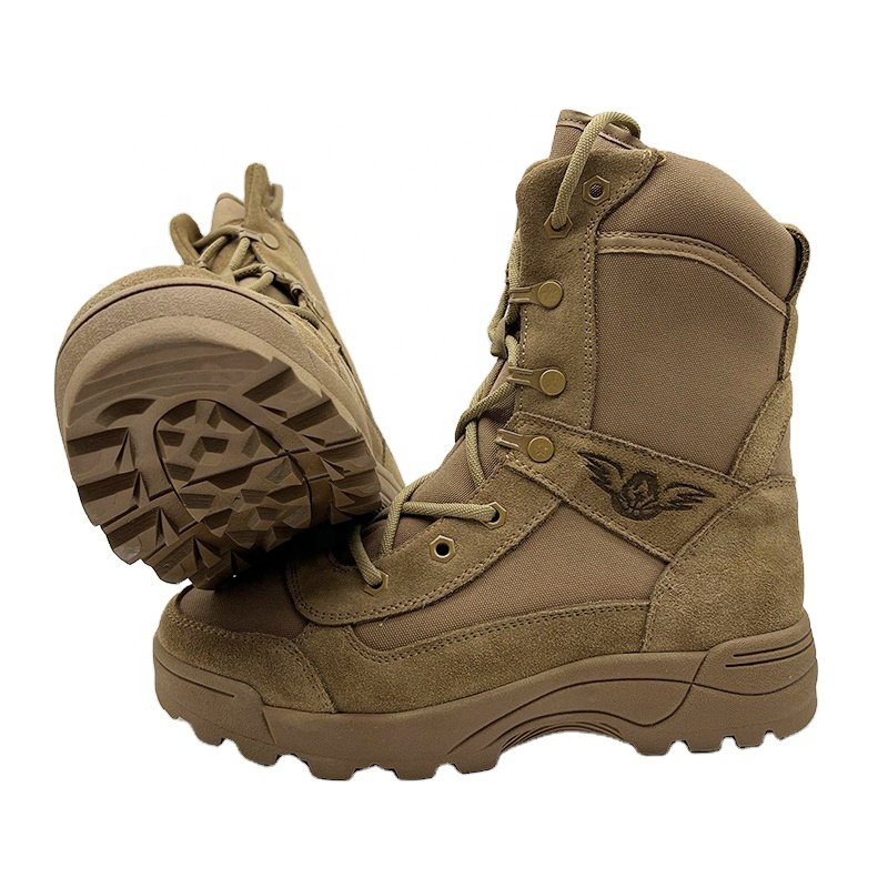 Wholesale Suede Outdoor Hiking Boot Leather Desert Boots Training Mens Tactical Boots for Men Safety Shoes