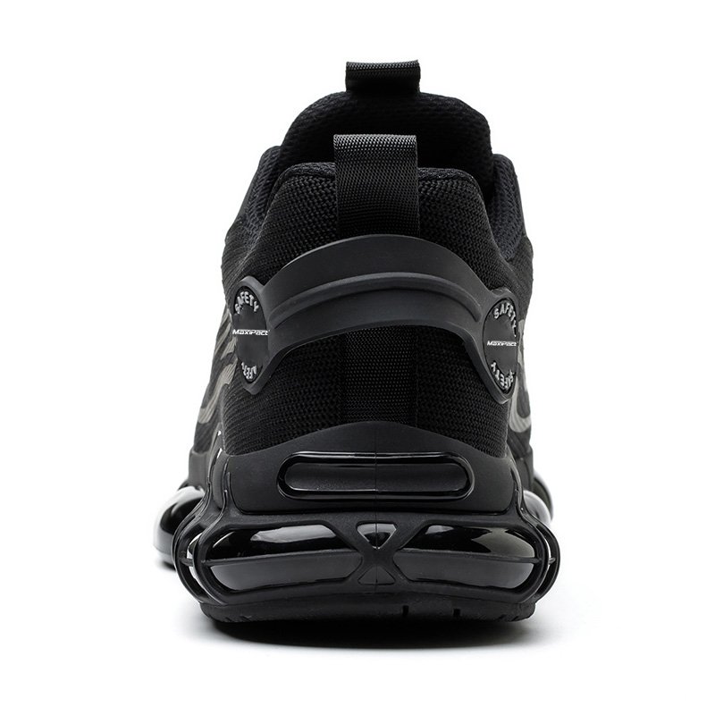 MaxiPact Unisex Work Boots Outdoor Sports 2.8mm Anti-Stab Midsole ES Steel Toe Flywoven Rubber Outsole Summer Winter