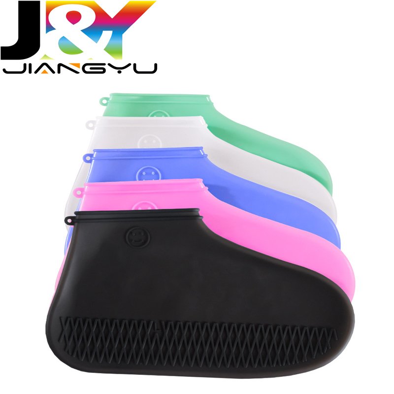 Unisex Reusable Boot Shoe Covers Overshoes Galoshes Waterproof Non-Slip Non-toxic Stretchable for Work Outdoor