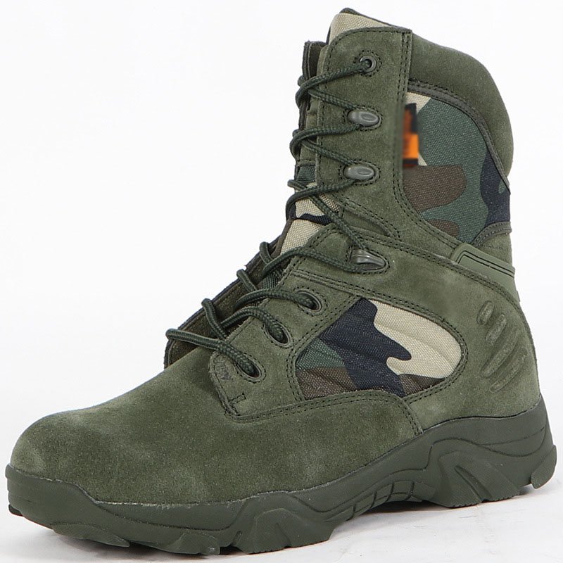 Mid Waterproof Climbing Boots for Men Lightweight Breathable Outdoor Hiking Shoes