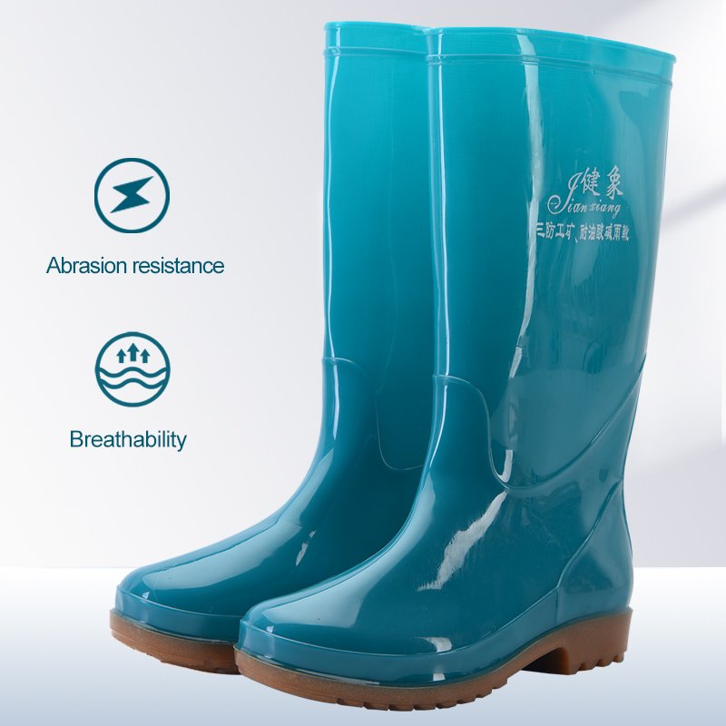 Universal Gumboots rain boots PVC Shoes Rain Boots Women Men Quick Drying Warmth Durable Customize PVC For Adult