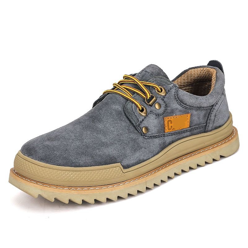 high quality new motorcycle riding boots for men low cut rubber outdoor real top leather oxford sneaker shoe casual hiker brand