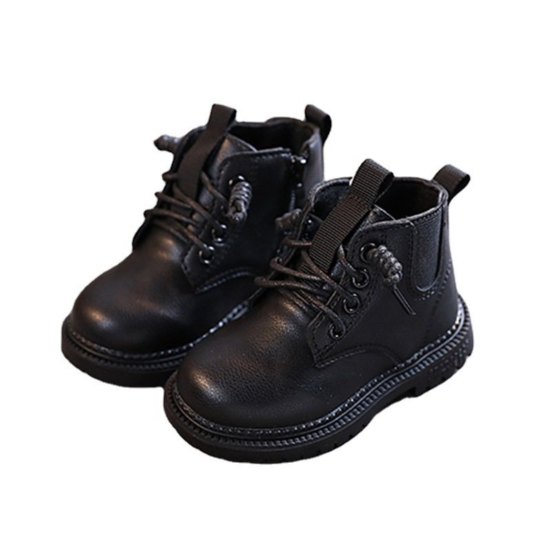 Autumn and Winter New Children's Fashion Martin Boots Girls Boys Non-Slip Comfortable Shoes Toddler baby Soft Bottom Kids boots