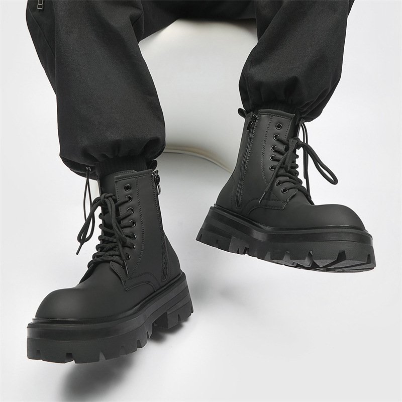 Wholesale Winter New Style Men's Dress Leather Chelsea Shoes Boots