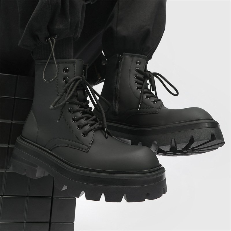 Wholesale Winter New Style Men's Dress Leather Chelsea Shoes Boots