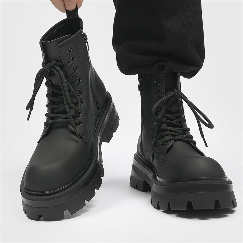 Wholesale Winter New Style Men's Dress Leather Chelsea Shoes Boots