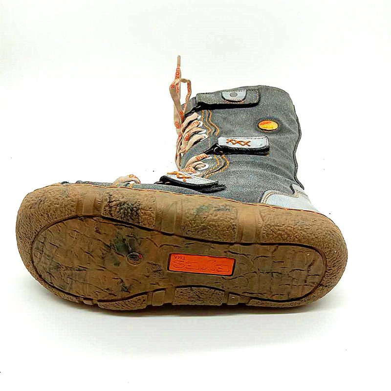 The New Arrival Large Size Loose Thick Thick Inner Women's Snow Boots Genuine Leather