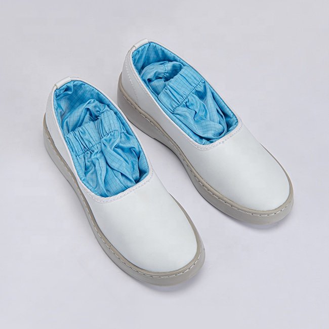 Long Boot Leg Anti-static Safety Shoes Workshop ESD Work pink Shoes Boots For Electronics Industry Cleanroom