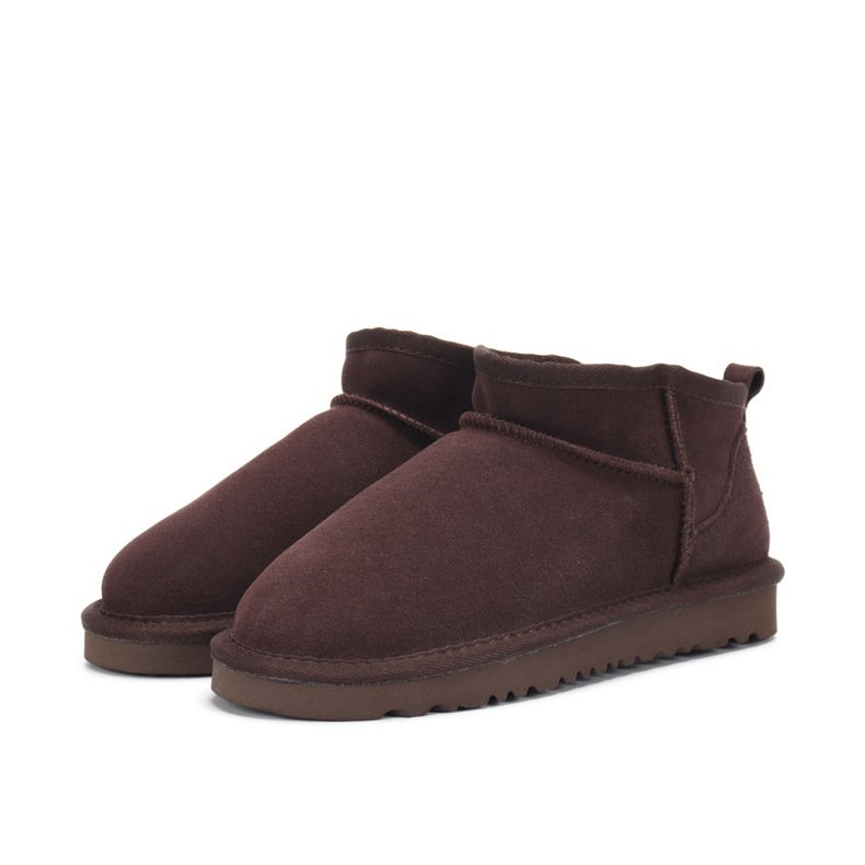 Wholesale designer shoes fashion brand winter warm ankle fur snow boots women