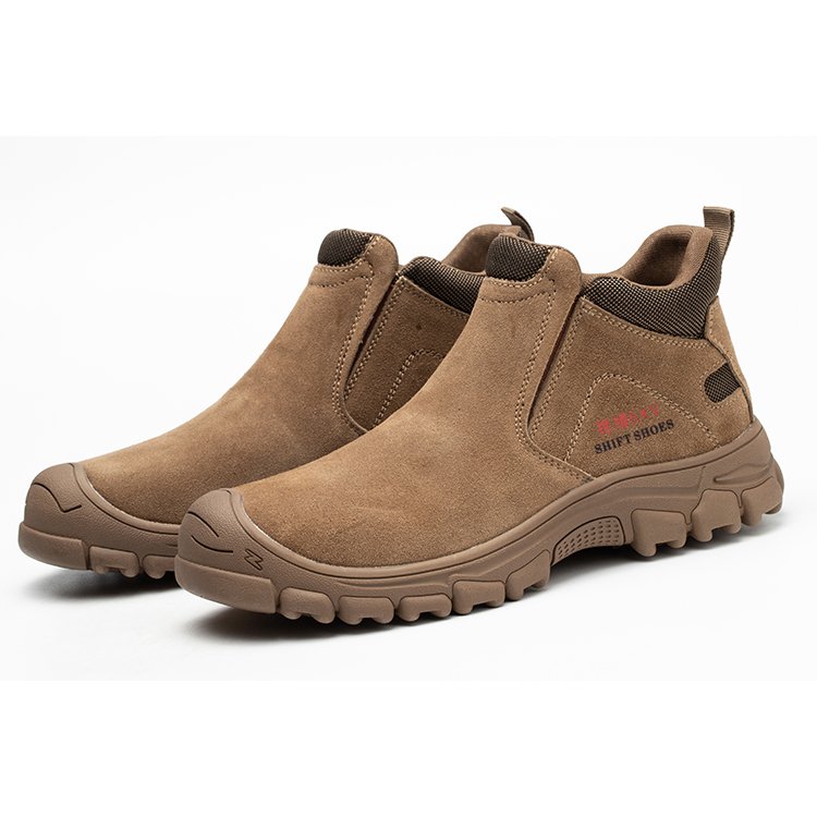 Best Sale Mid cut high quality stab resistant anit-slip Steel Toe Safety Shoes Work boots
