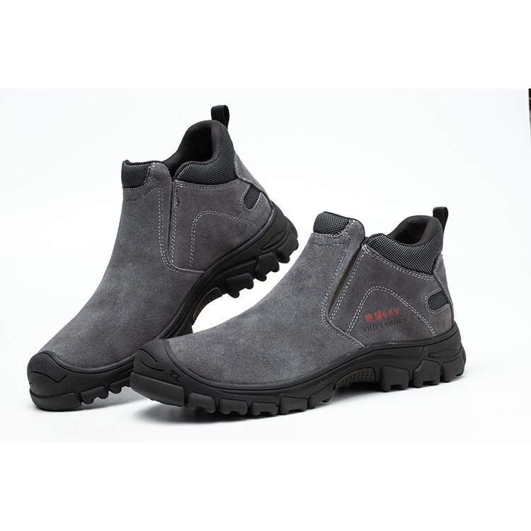 Best Sale Mid cut high quality stab resistant anit-slip Steel Toe Safety Shoes Work boots