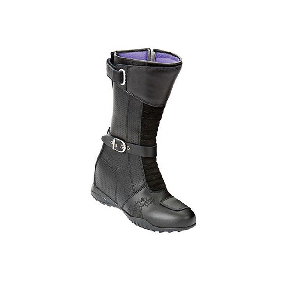 Light-Brown Bests Motorbike-Wears Comfortable Latest-Designing Motorcycle Racing Shoes Leather-Protects Boot
