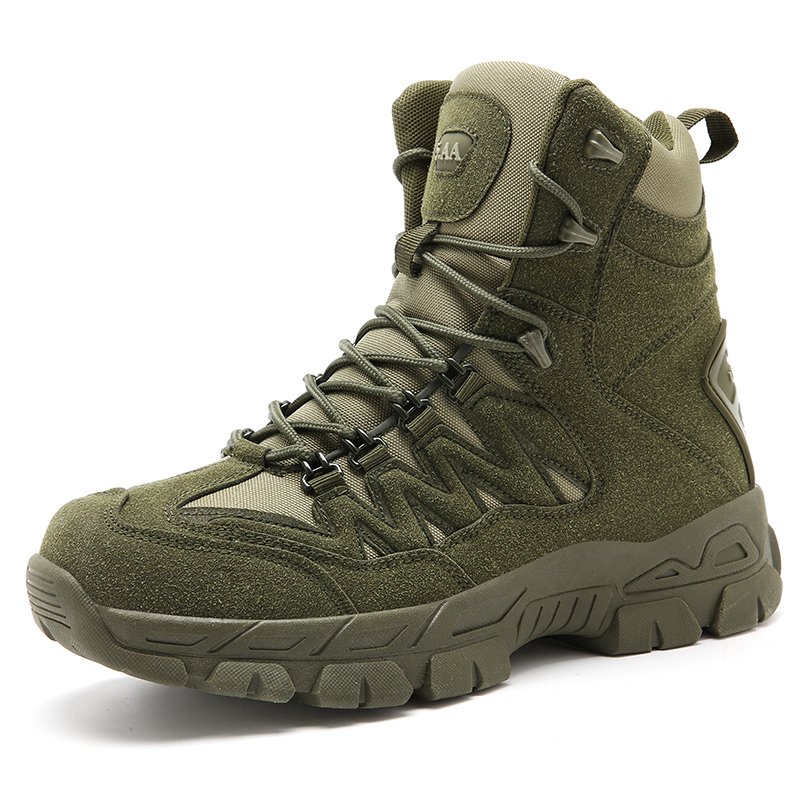 2024 New Sand Black Tactical Boots for Men Breathable Sneakers for Winter Outdoor Spring Summer Ankle Shoes for Russia Ukraine