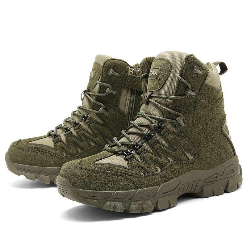 2024 New Sand Black Tactical Boots for Men Breathable Sneakers for Winter Outdoor Spring Summer Ankle Shoes for Russia Ukraine