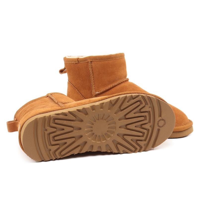 QY7263 2024 The new hot designer multi-color winter leather snow boots for women and children