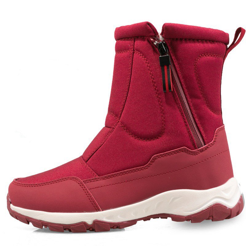 Reasonable Price New Type Outdoor Woman Snow Boots Plush New Trend Warm Boots Wool Snow Boots Woman Wholesale