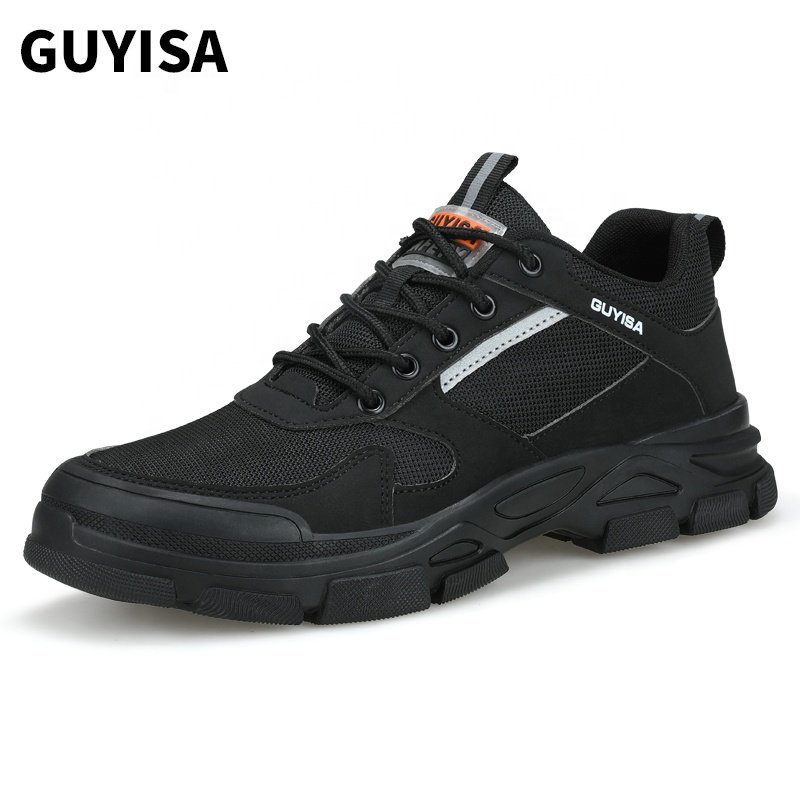GUYISA Can accept custom safety shoes steel toe industrial men's safety shoes