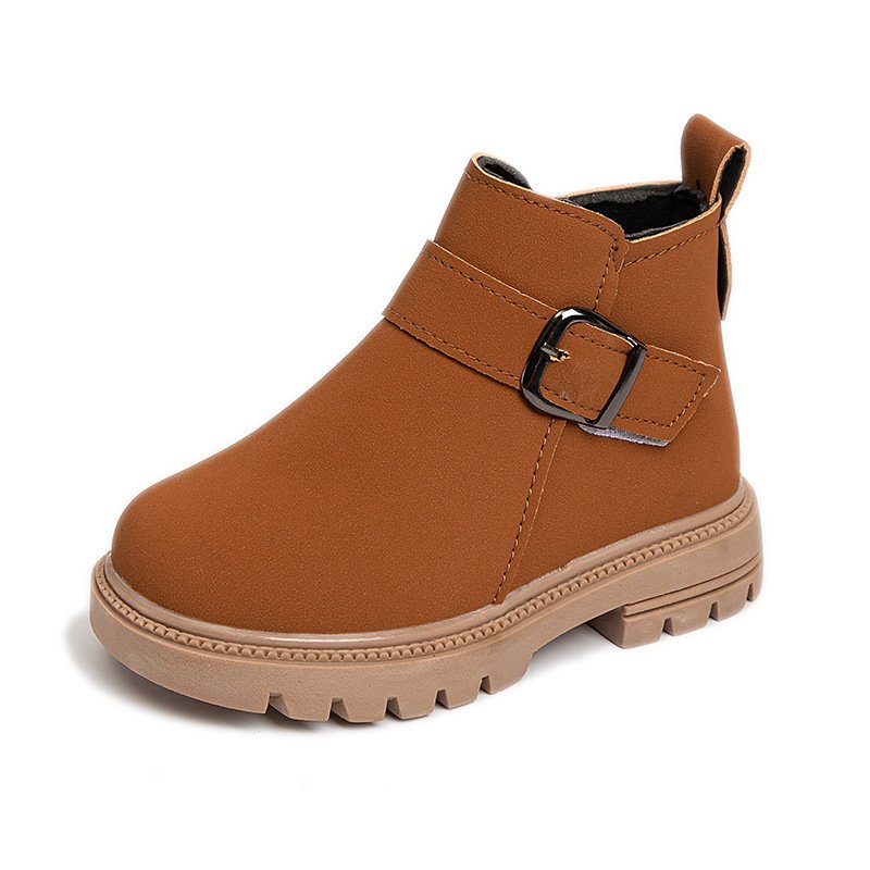 Kids boots casual red winter shoes soft dress shoes kids 2017