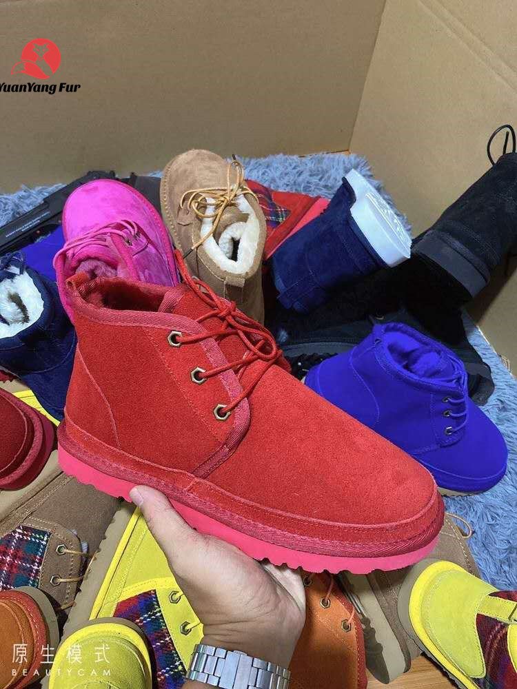 Wholesale Winter Boots For Women Lace-up Shoes Ladie's Wool One Snow Boots Women Boots For Women
