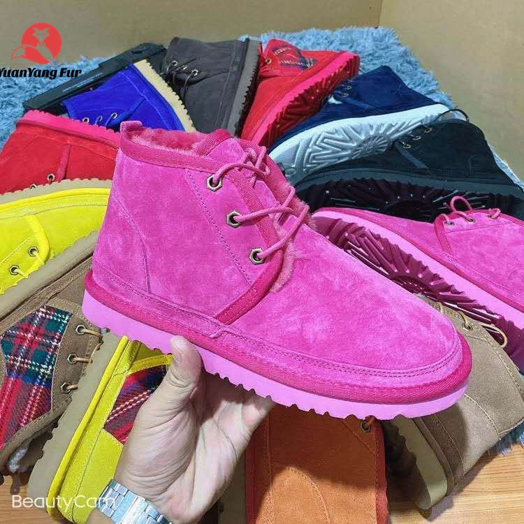 Wholesale Winter Boots For Women Lace-up Shoes Ladie's Wool One Snow Boots Women Boots For Women