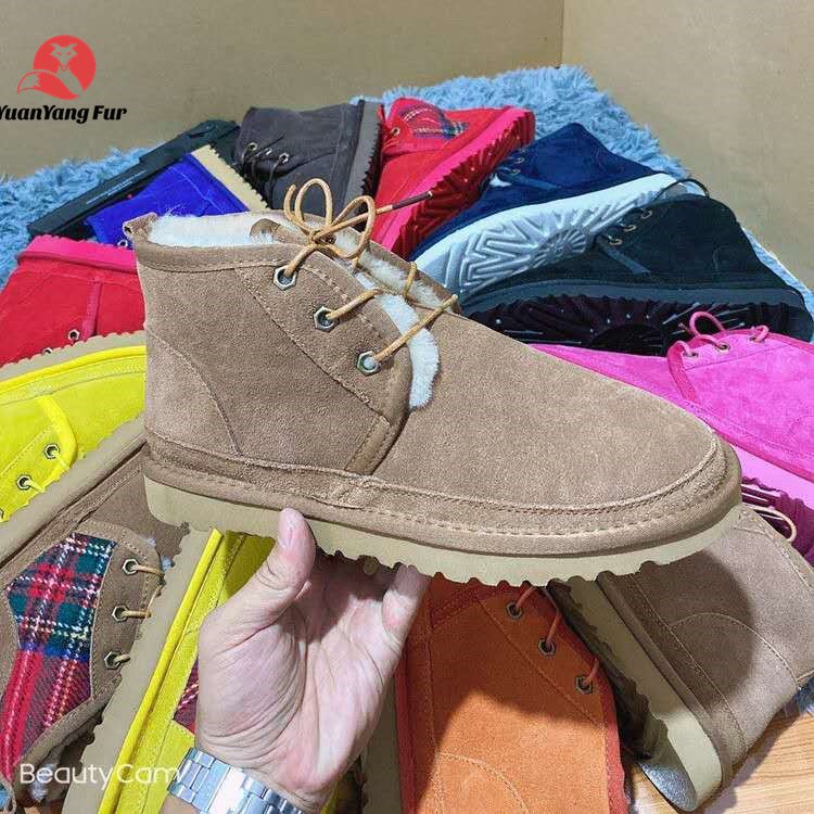 Wholesale Winter Boots For Women Lace-up Shoes Ladie's Wool One Snow Boots Women Boots For Women