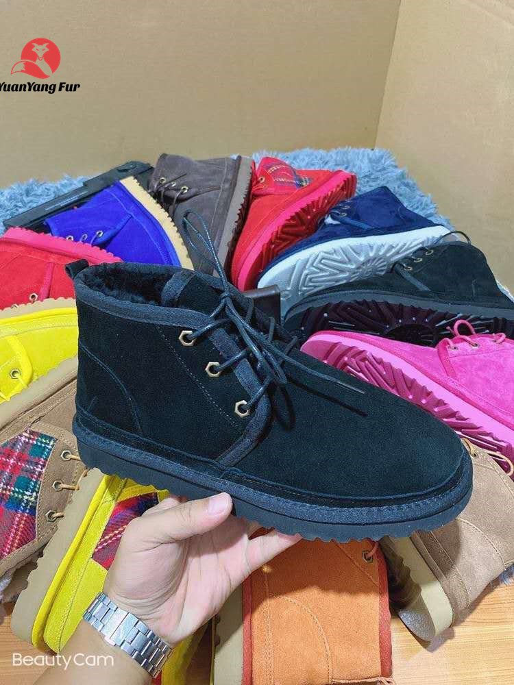 Wholesale Winter Boots For Women Lace-up Shoes Ladie's Wool One Snow Boots Women Boots For Women