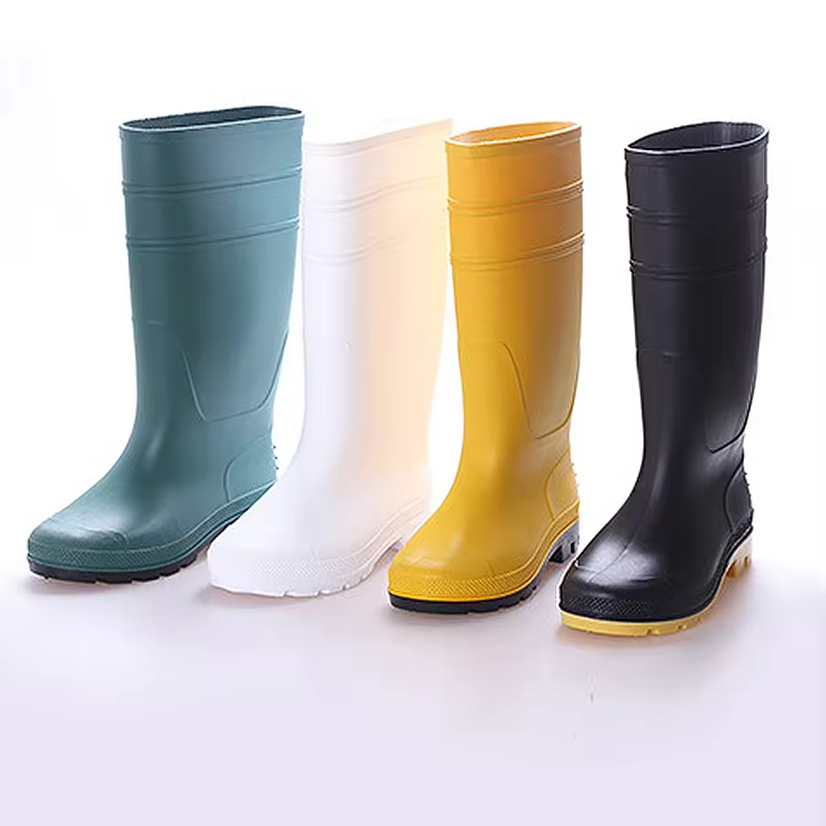 Factory Hot Selling New Style Waterproof Industrial Rain Boots For Adults Use
